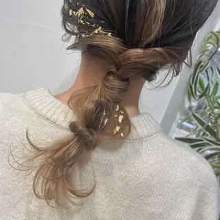 ミディアム SHEARA BY CARE所属・. AYUKAのヘアスタイル