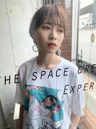 ショート カラー Fuuu《フゥ》所属・シノザキ シンゴのヘアスタイル