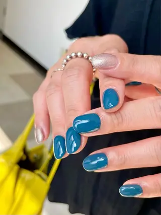 ショート m kaori𓃟のネイルデザイン