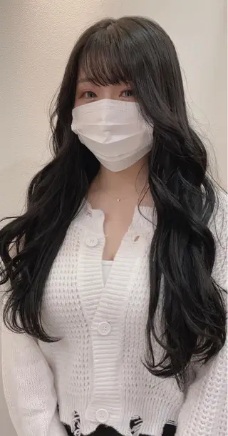 ロング カラー ✨くびれスタイル✨️ 戸嶋穂乃香のヘアスタイル