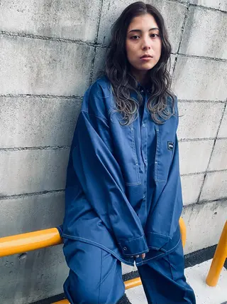 ミディアム 上川 開生のヘアスタイル