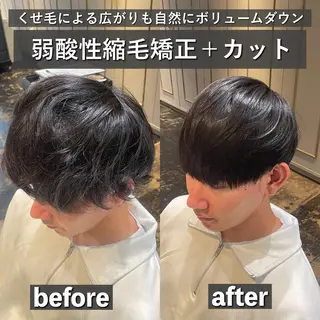 メンズ 遠藤悠大/メンズ縮毛 /メンズカットのヘアスタイル
