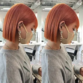 ショート カラー ✨弱酸性縮毛矯正✨ ✨髪質改善✨hiroのヘアスタイル