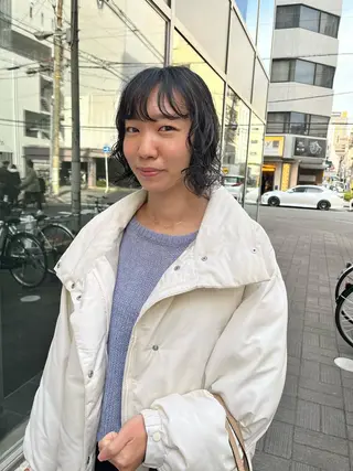 ショート パーマ ショート/パーマ/ カラー/FUKOのヘアスタイル