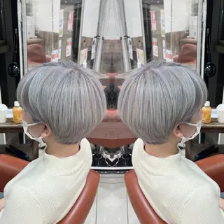 ショート Y Uのヘアスタイル