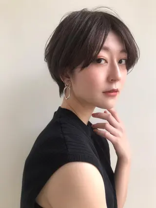 ショート イメチェンカット✂️ 錦糸町佐藤店長のヘアスタイル