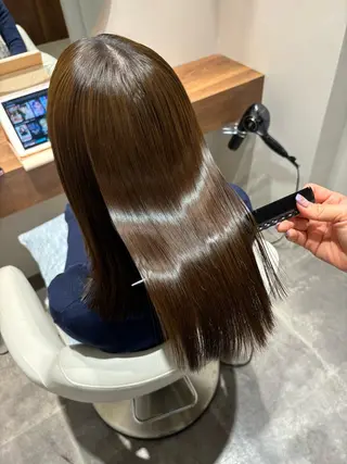 セミロング 美髪ヘア 🤍erikaのヘアスタイル