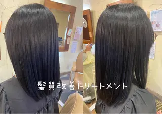 ミディアム 大鹿 数馬のヘアスタイル