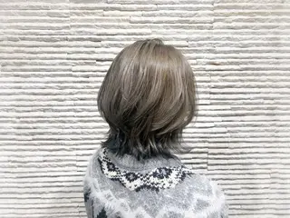 ミディアム カラー 嶋田 ゆきのヘアスタイル