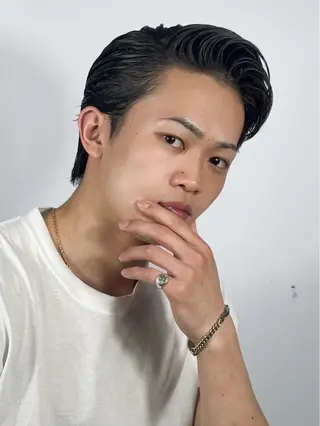 ショート ヘアアレンジ メンズ ⚡️メンズ特化⚡️ 倉林 隼大のヘアスタイル