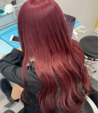 ロング ゆるふわガーリー🍓 かいのヘアスタイル