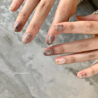 ネイル seaweed nailのネイルデザイン