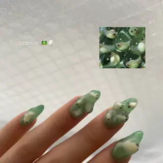 ネイル nano/きもかわ nail🐬🫧のネイルデザイン