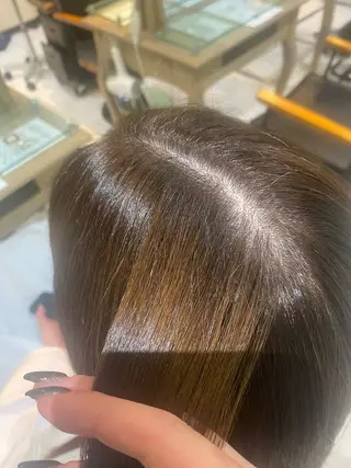 カラー 🎈カットモデル募集 中🫧持永優希乃🎀のヘアスタイル