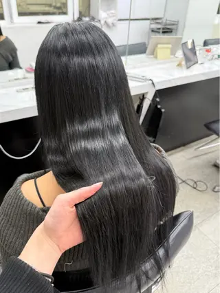 ロング miwa 🖤のヘアスタイル