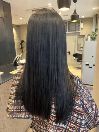 ロング みわ/博多 ブリーチ/メンズヘアのヘアスタイル