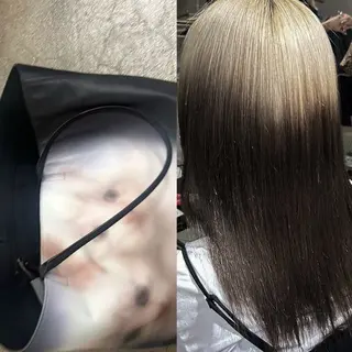ロング カラー デザインカラーハイト ーン/konomiのヘアスタイル