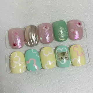 ネイル A-nail エーネイル所属・M. ERIのネイルデザイン