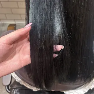 セミロング カラー 森口 華奈のヘアスタイル