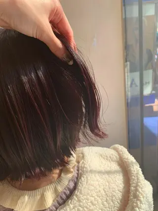 ショート カラー 店長ハイトーンカラー 柞山史奈のヘアスタイル