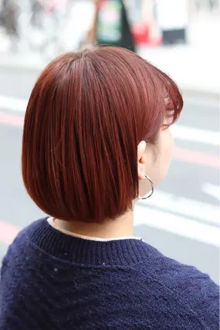 ショート カラー ヘアアレンジ Recess hair所属・川内 政人のヘアスタイル