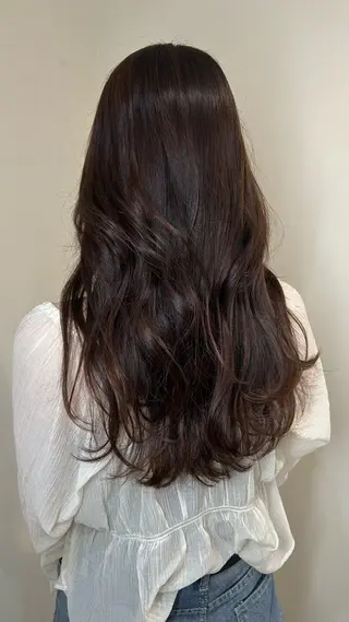 ロング カラー 小澤 一稀のヘアスタイル