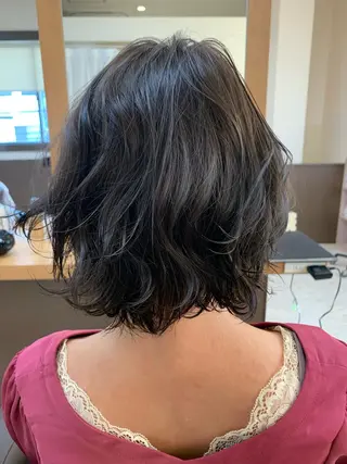 ショート カラー Lien 深井店のヘアスタイル