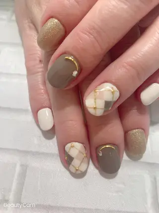 ネイル グラマラス /アンジェアイのマツエク・マツパデザイン