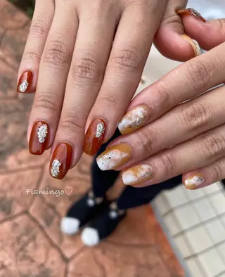 ネイル 40代からの爪を守る ×ケア重視サロン♡のネイルデザイン