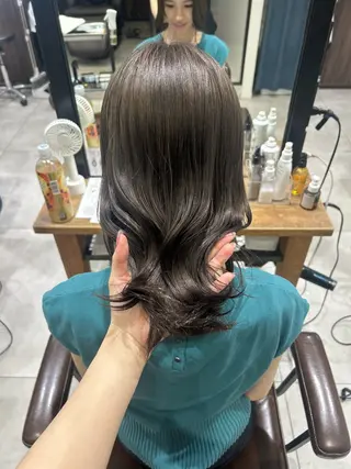 カラー 大阪/透明感カラー/ まりのヘアスタイル