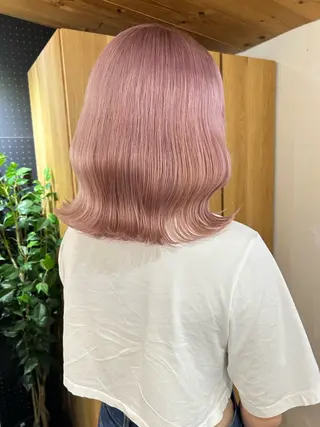 ミディアム カラー 🧸艶々韓国ヘア 🧁mizunaのヘアスタイル