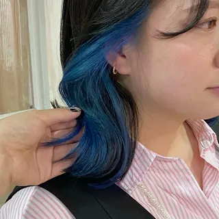 ミディアム カラー 🍀ブリーチ/艶カラ ー🍀 コイケのヘアスタイル