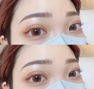パーマ マツエク・マツパ アイブロウ ꔫShimizu Harukaのマツエク・マツパデザイン