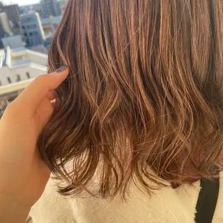 ミディアム 個性派/ブリーチ ＊ほのかのヘアスタイル