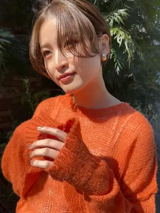 ショート SALT WATER  恵比寿所属・SALTWATER AYARIのヘアスタイル