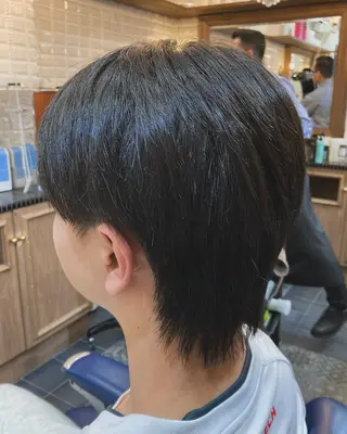 ショート メンズ ルピナス中田店長 山口大地のヘアスタイル