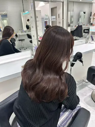 ロング カラー ♡上品韓国髪♡ブラ ウン/SAYATOのヘアスタイル
