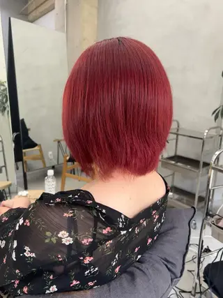 ミディアム ＭＵＫＵ細川将真 カラーモデル募集中のヘアスタイル