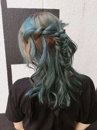 ミディアム ヘアアレンジ 庄司 沙羅のヘアスタイル