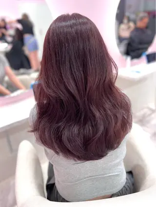 ロング 韓国/縮毛矯正/ カンタのヘアスタイル