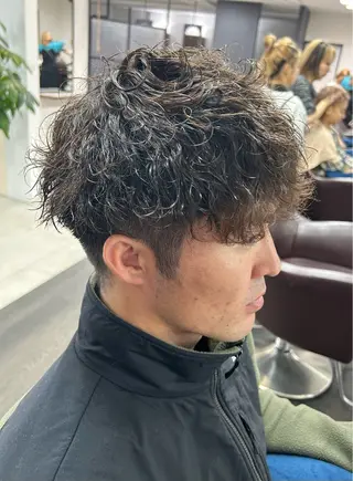 ショート パーマ メンズ メンズパーマの達人 /タカシマ　ダイスケのヘアスタイル