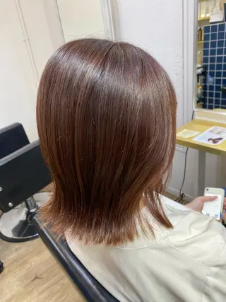 ミディアム みやび🫧髪質改善 🫧透明感カラー🫧のヘアスタイル