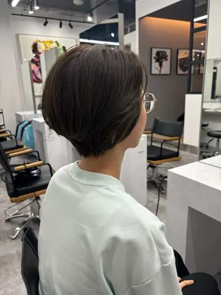 ショート カラー パーマ ヘアアレンジ レイヤー/メンズ🥑 マエダアズミ🥑のヘアスタイル