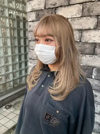 セミロング カラー ✂️似合わせの魔術師 石田一樹✂️のヘアスタイル
