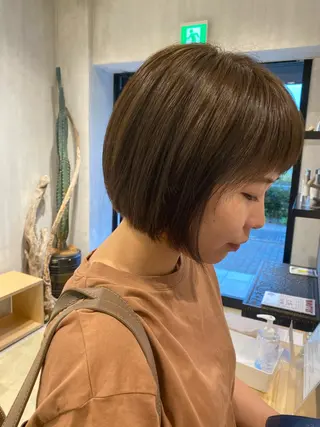 ショート 近藤 千裕のヘアスタイル