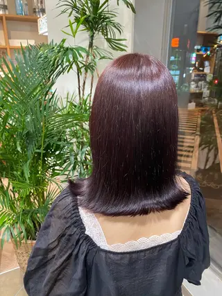 カラー みやもと みくのヘアスタイル