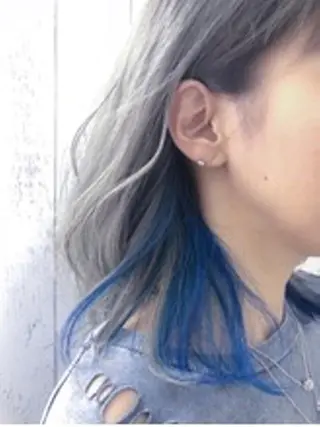 セミロング カラー 🌟Noble 白金台店⭐️のヘアスタイル