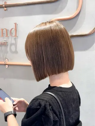 ショート 縮毛矯正/韓国ヘア /レイヤー🎀ミズキのヘアスタイル