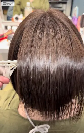 ショート カラー SALOWIN梅田 サロウィン所属・縮毛•酸性矯正特化/ 美髪•髪質改善/KJのヘアスタイル