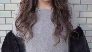 ロング カラー ウエモト タク ショート/レイヤーのヘアスタイル